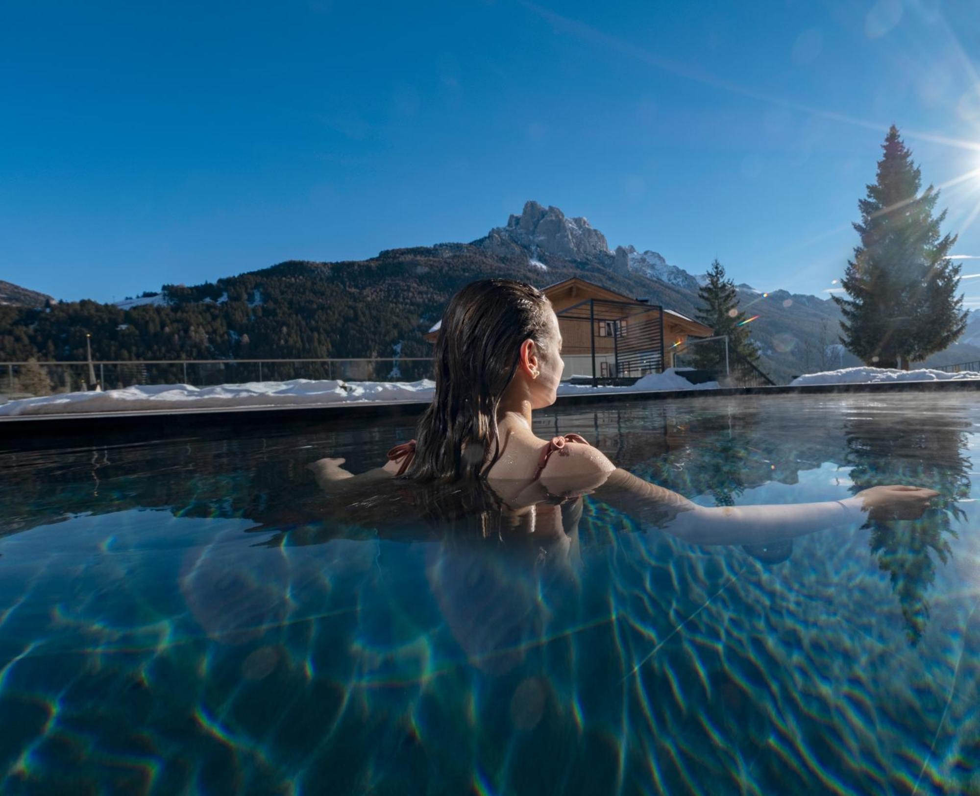 Ciampedie Luxury Alpine Spa Hotel Vigo di Fassa Kültér fotó